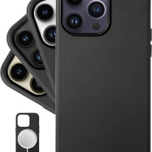 Leather Protective Case - Becomes Smoother & Softer with Use - Black