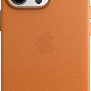 Leather Protective Case - Gold-Brown